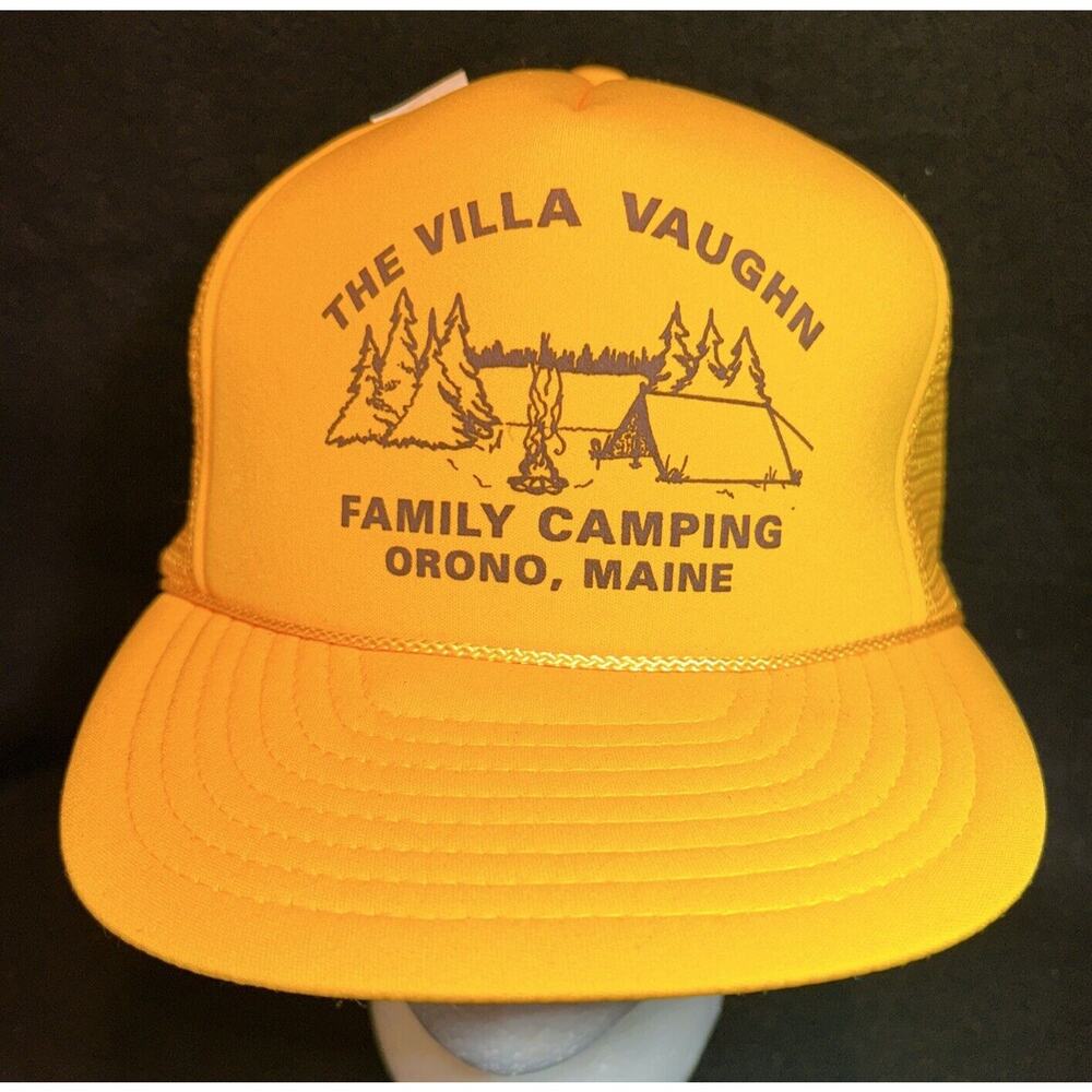 villa vaugn campground snap back Mesh Rope trucker hat Cap Cobra Caps